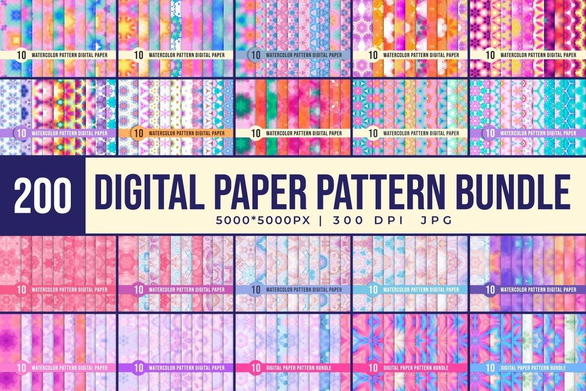 Botanical Pattern Collection — Pattern Pack