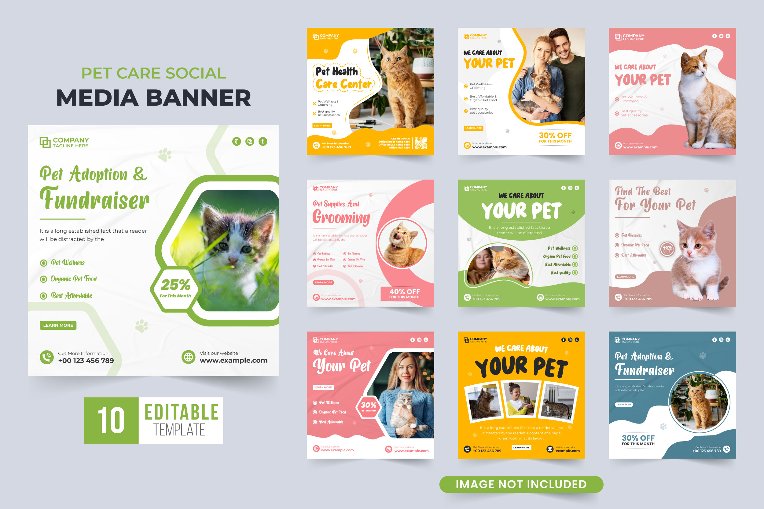 Social Media Template Pack — Templates